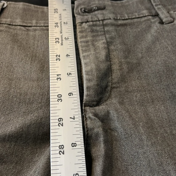 Lee Regular Fit Trouser Midrise Flex Motion Bootcut Gray Womens Size 10 Short - Picture 6 of 7